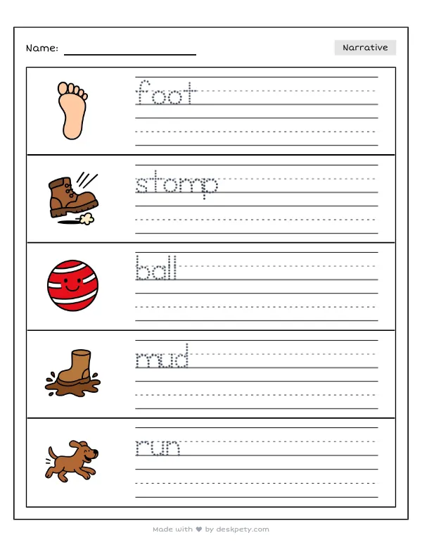 A time when I felt incredibly angry or frustrated — real worksheet preview with word bank and writing lines